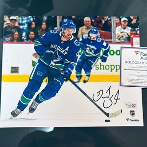 Daniel Sedin Autographed Photo